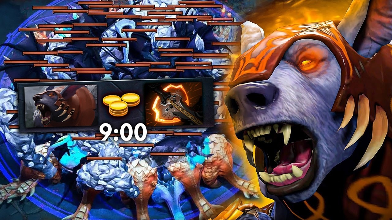9Min Battle Fury Ursa🔥44Kills +1000GPM Solo Carry the Game​​🔥