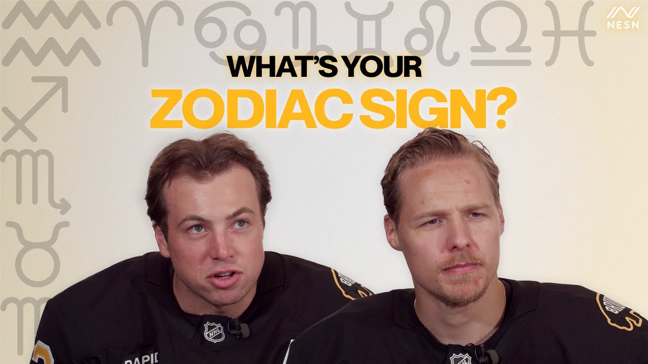 Do the Boston Bruins Believe in Zodiac Signs? | Spill the B's