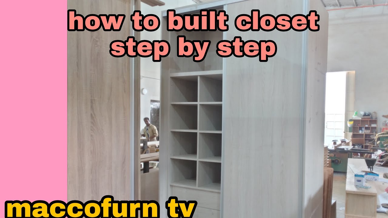 how to build closets||melamine board