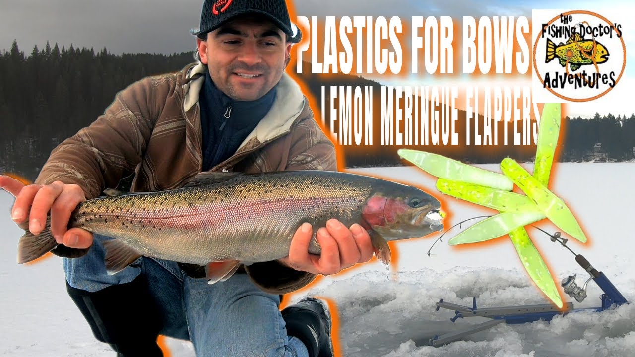 How to Catch Rainbow Trout Ice Fishing Jigging Plastics The Certified Lucky Tackle 