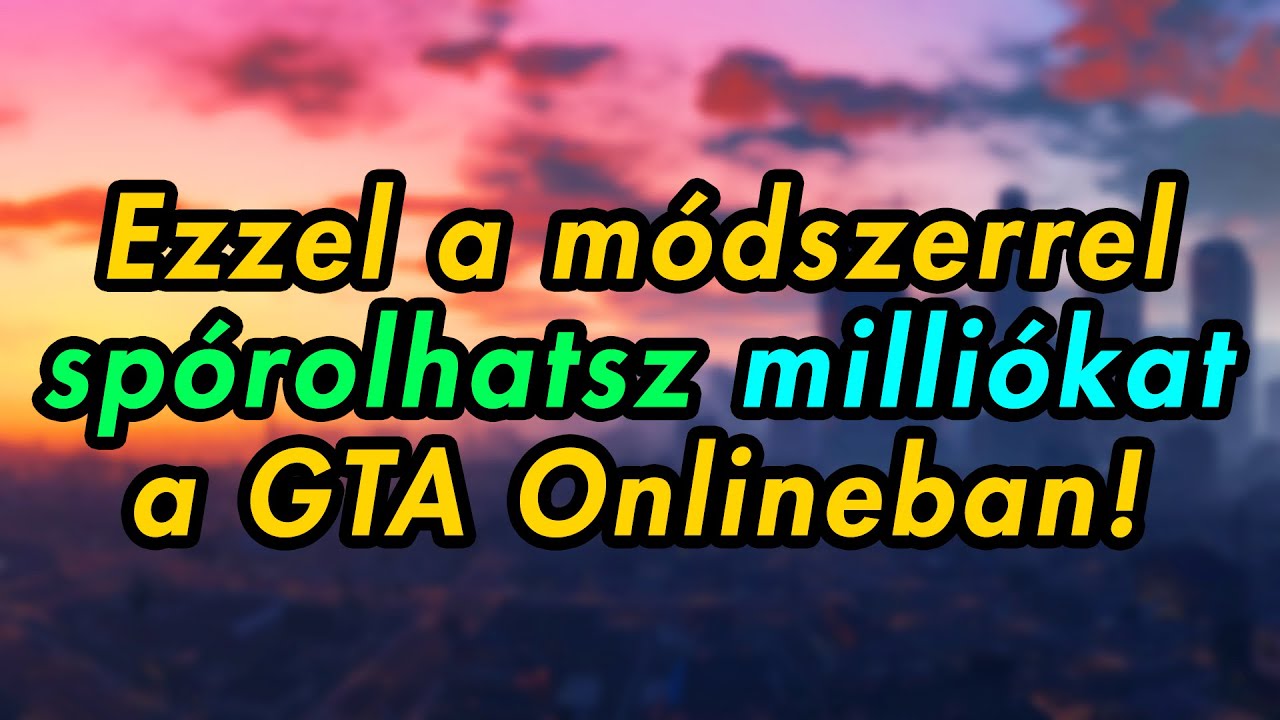 💵 &Iacute;gy sp&oacute;rolj MILLI&Oacute;KAT a GTA Onlineban! 💰
