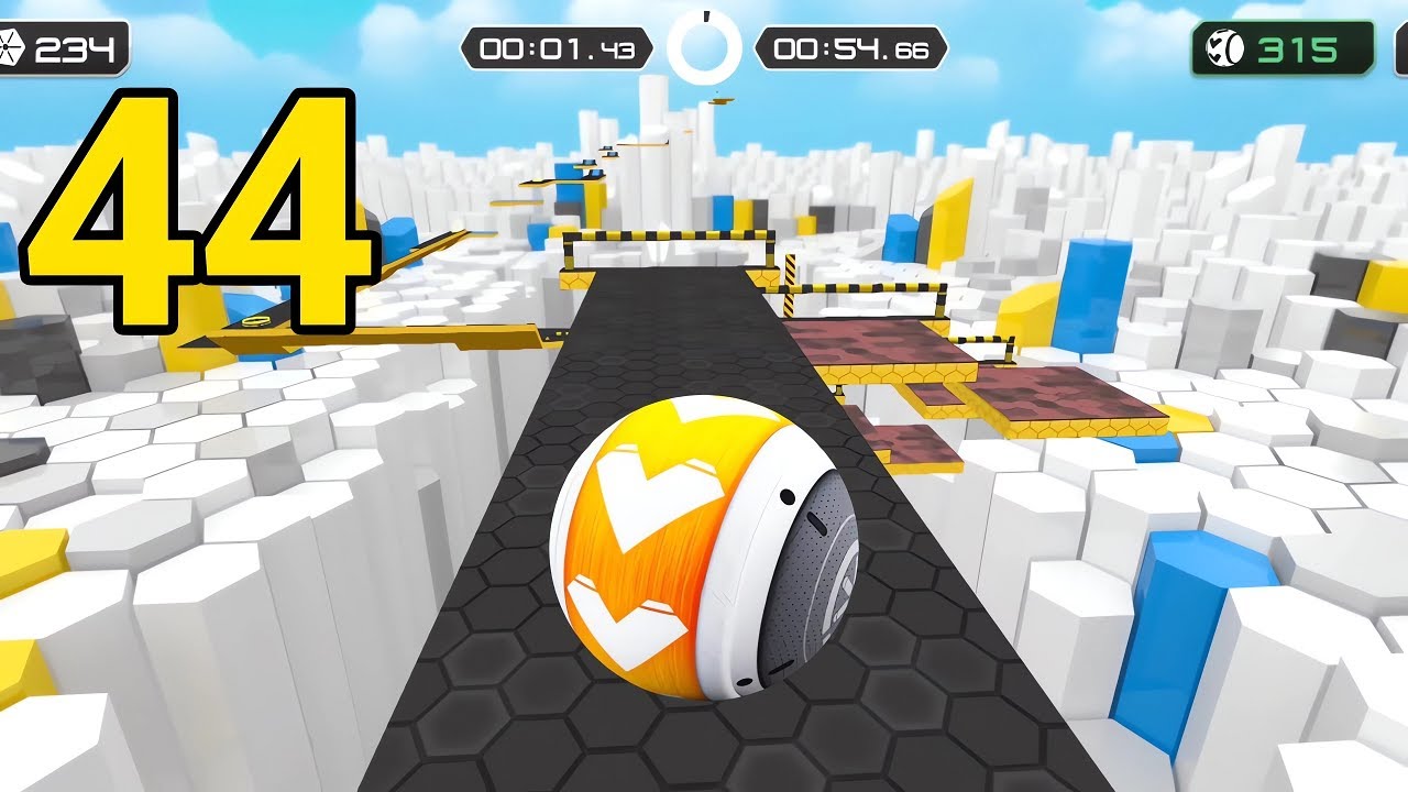 GyroSphere Trials‏ - SpeedRun Gameplay Level 9 - 52