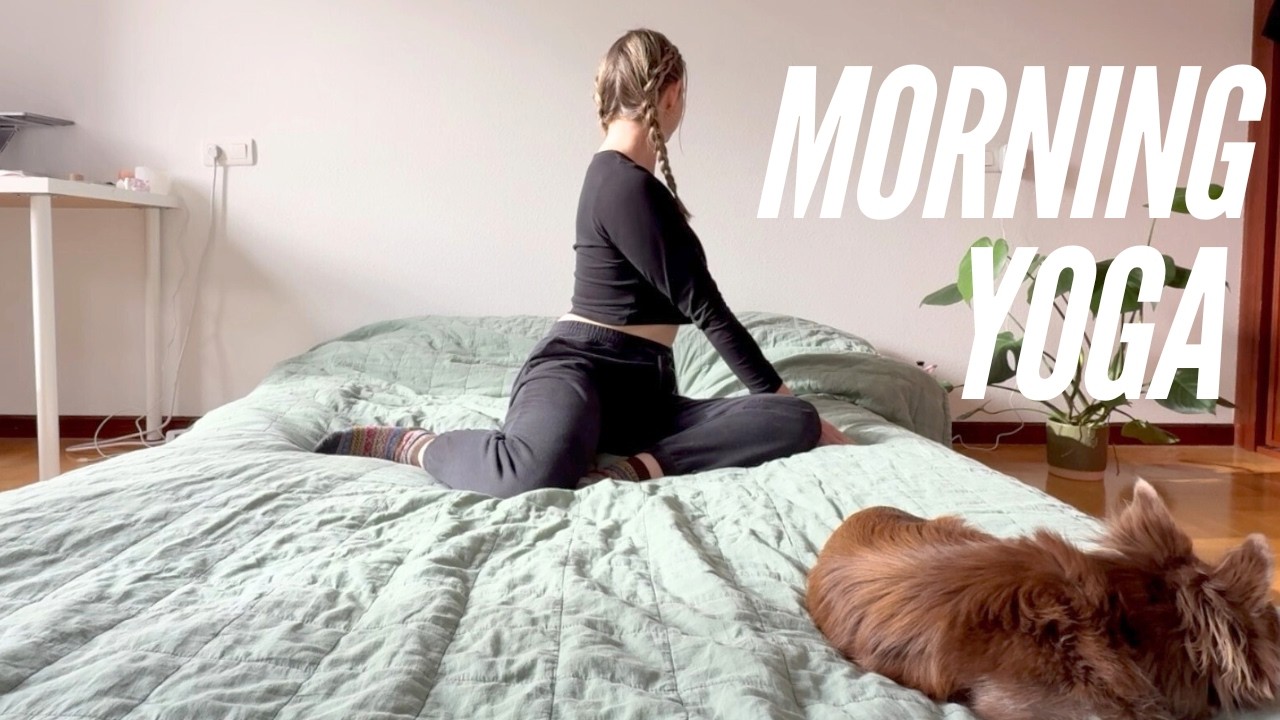 Morning Yoga in Bed 🌞 10 Minute Stretches to Start Your Day