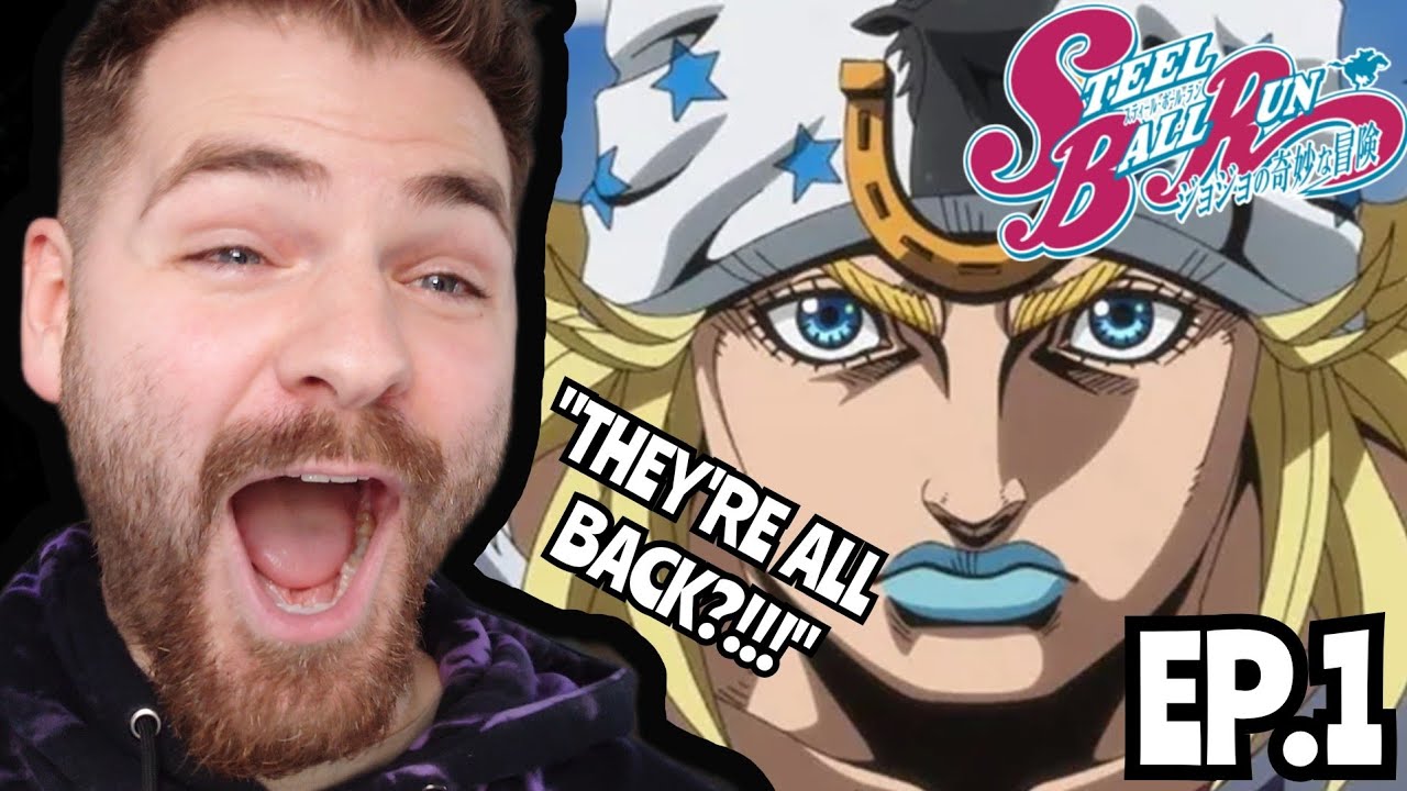 FINALLY F***ING COWBOYS!! | JOJO'S BIZARRE ADVENTURE *PART 7* EPISODE 1 | (STEEL BALL RUN) REACTION!