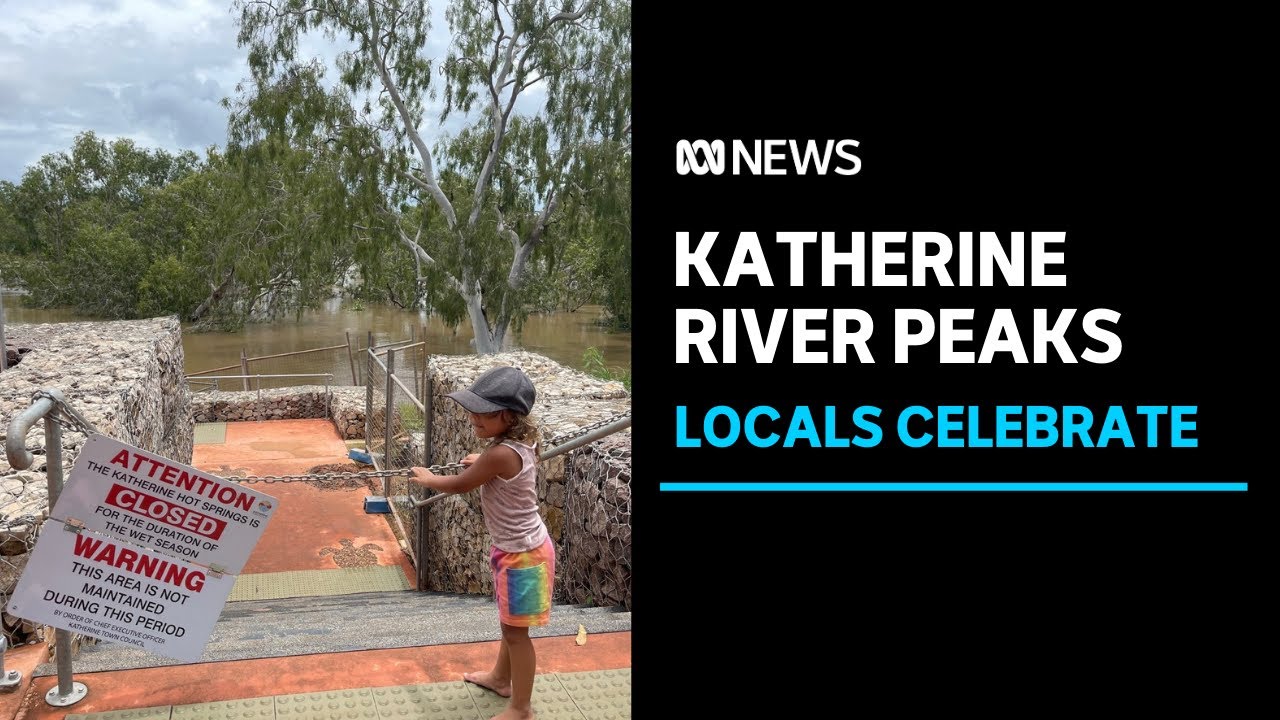 The risk of flooding in Katherine recedes as the river peaks at just over 16 metres | ABC News