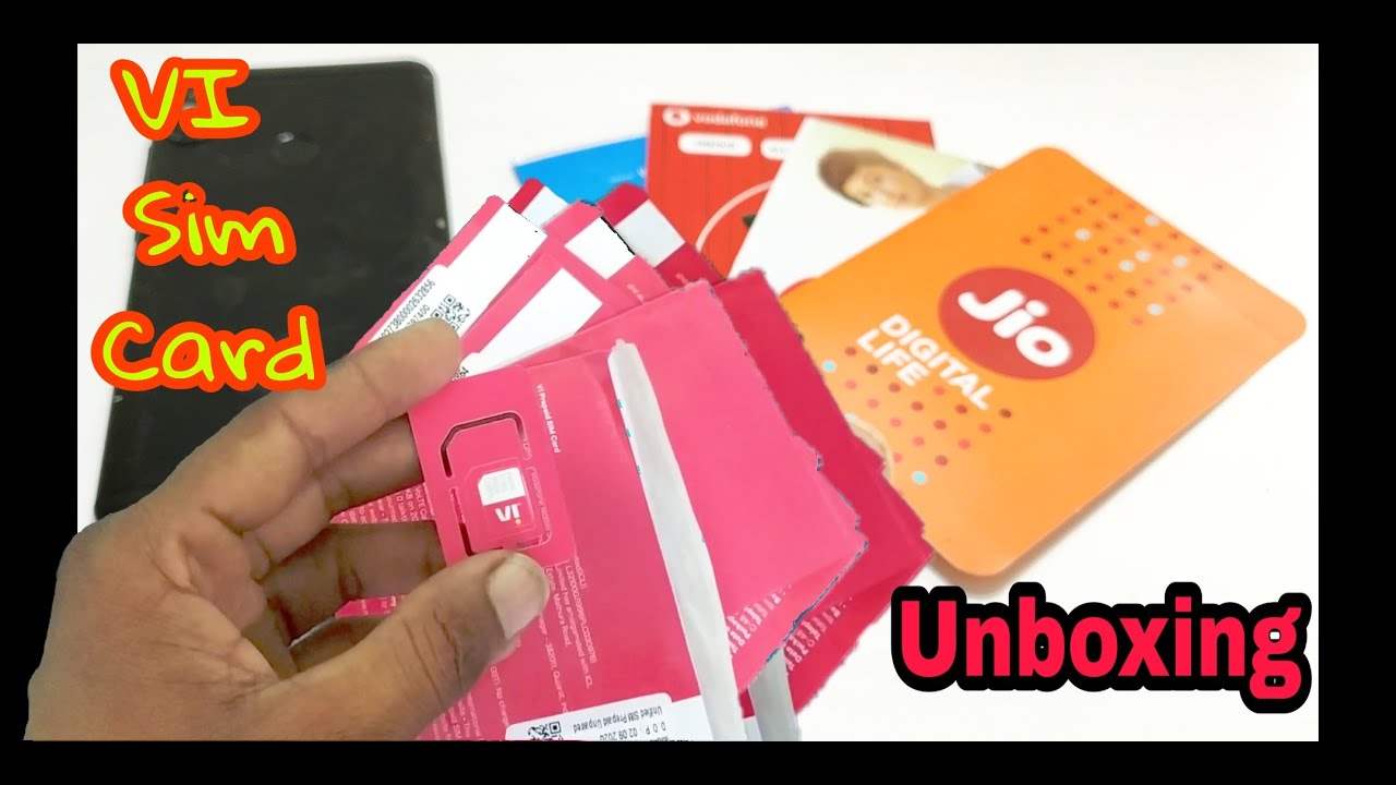VI Sim Card Unboxing & First Look | New VI Sim Card Registration
