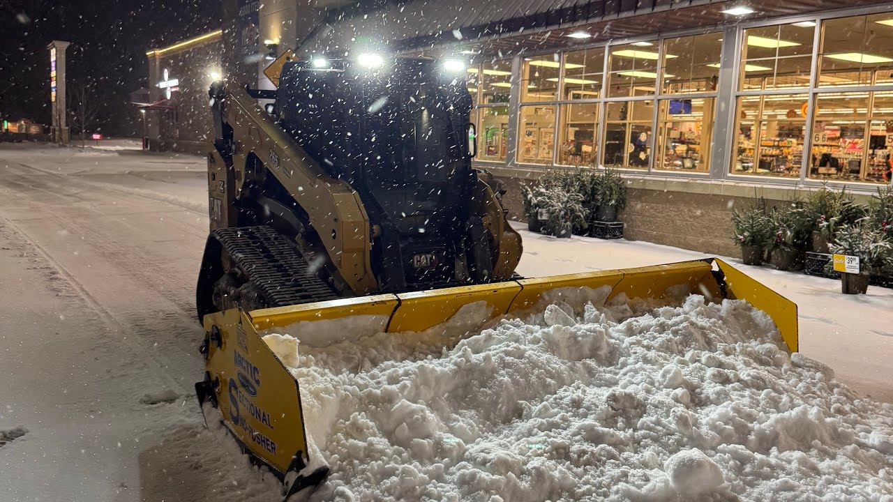 2025-2026年シーズン初の除雪が必要な積雪イベント！！