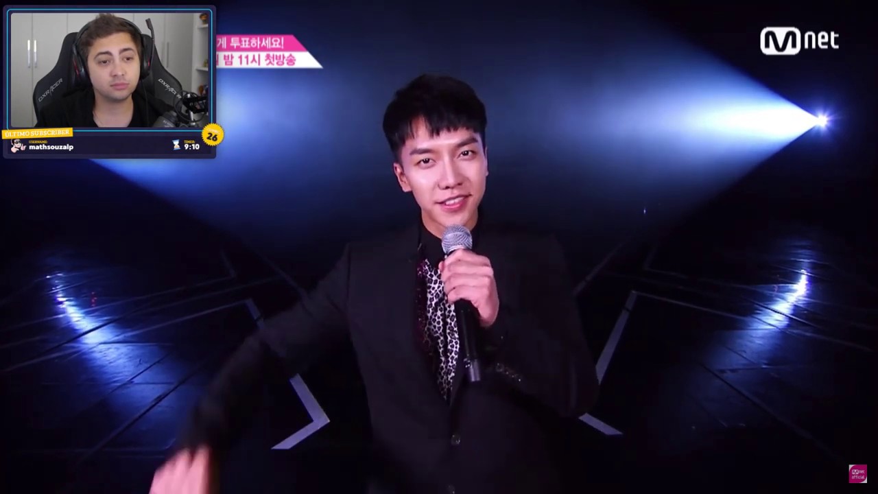 Alanzoka reagindo a Nekkoya - Produce48