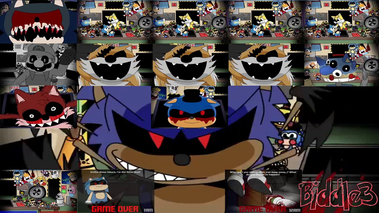 Five Nights at Sonic's Maniac Mania - Sparta NoBGM Remix