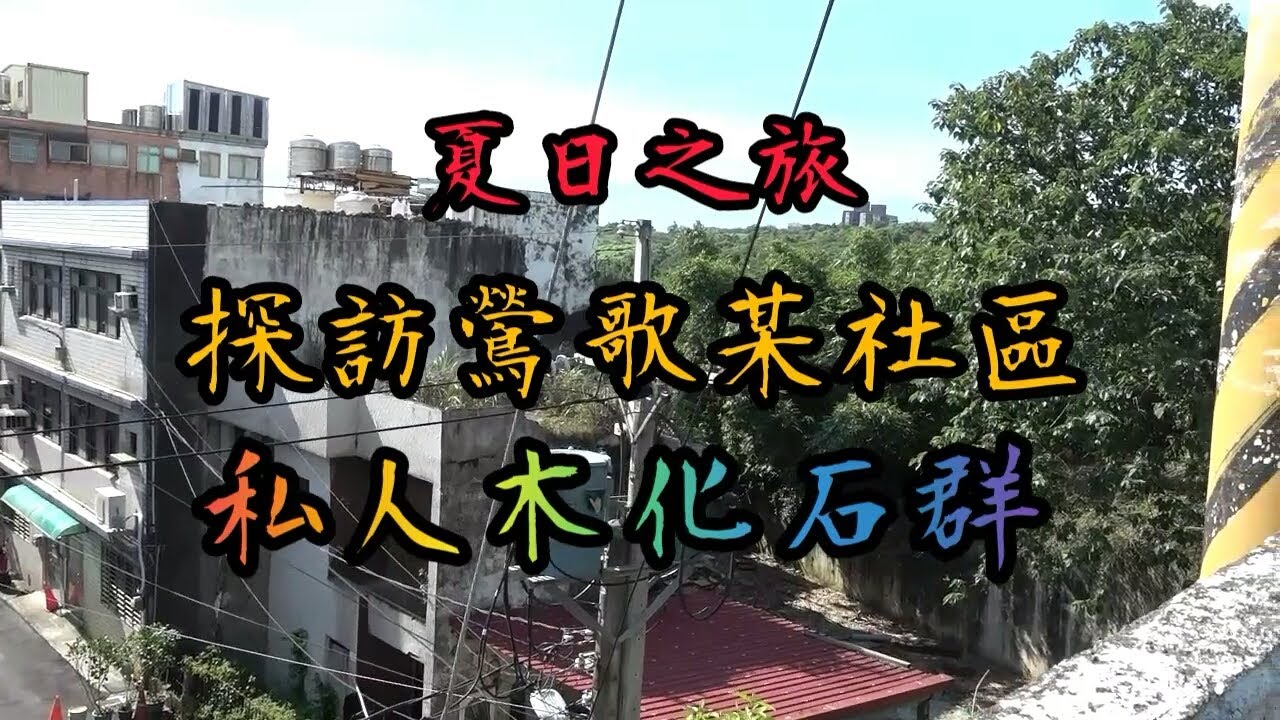 【力克行腳】探訪鶯歌--私人木化石群