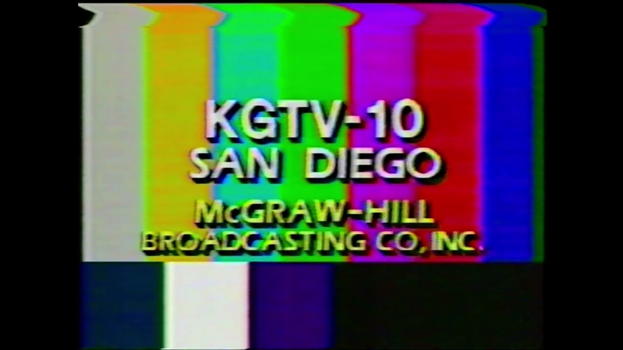 KGTV San Diego Signoff 12 31 1986