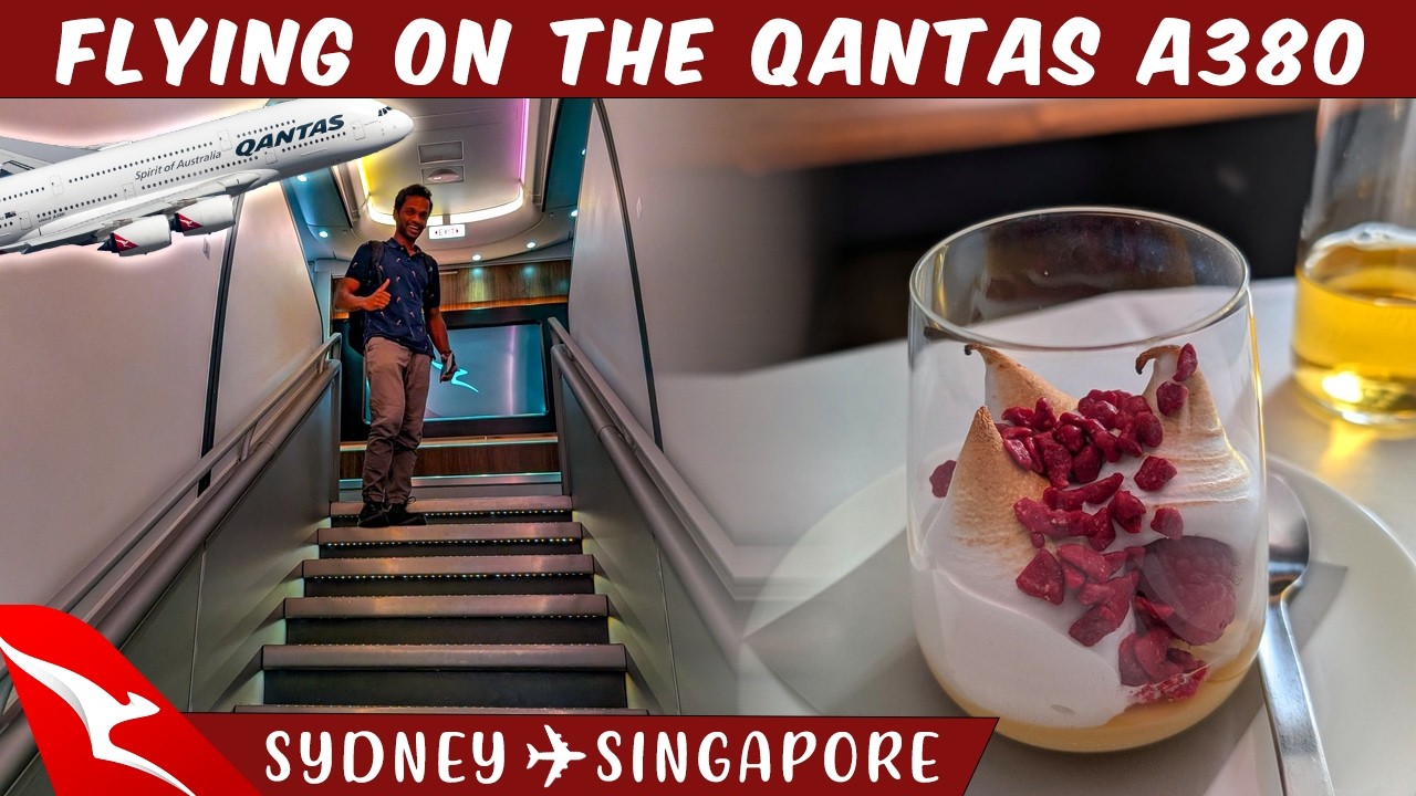 Qantas A380 Business Class Review 2026 | Sydney to Singapore