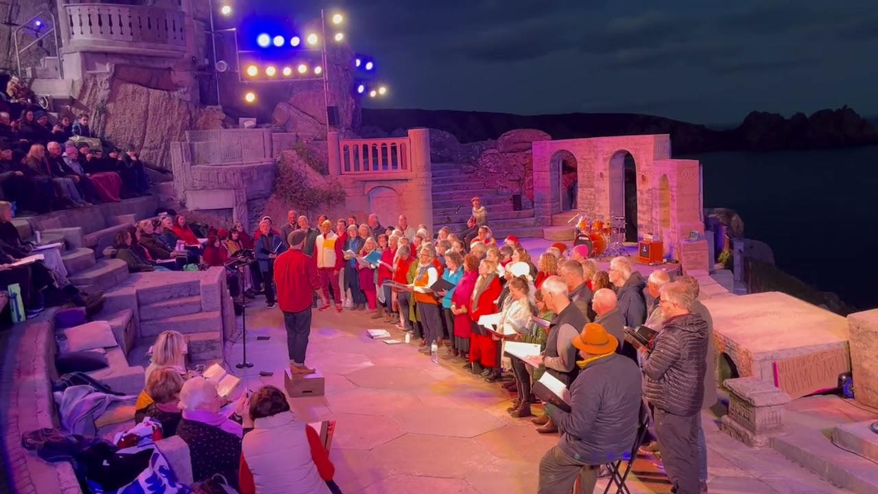 Dreams by The Cranberries performed by Sing Choir at The Minack Theatre