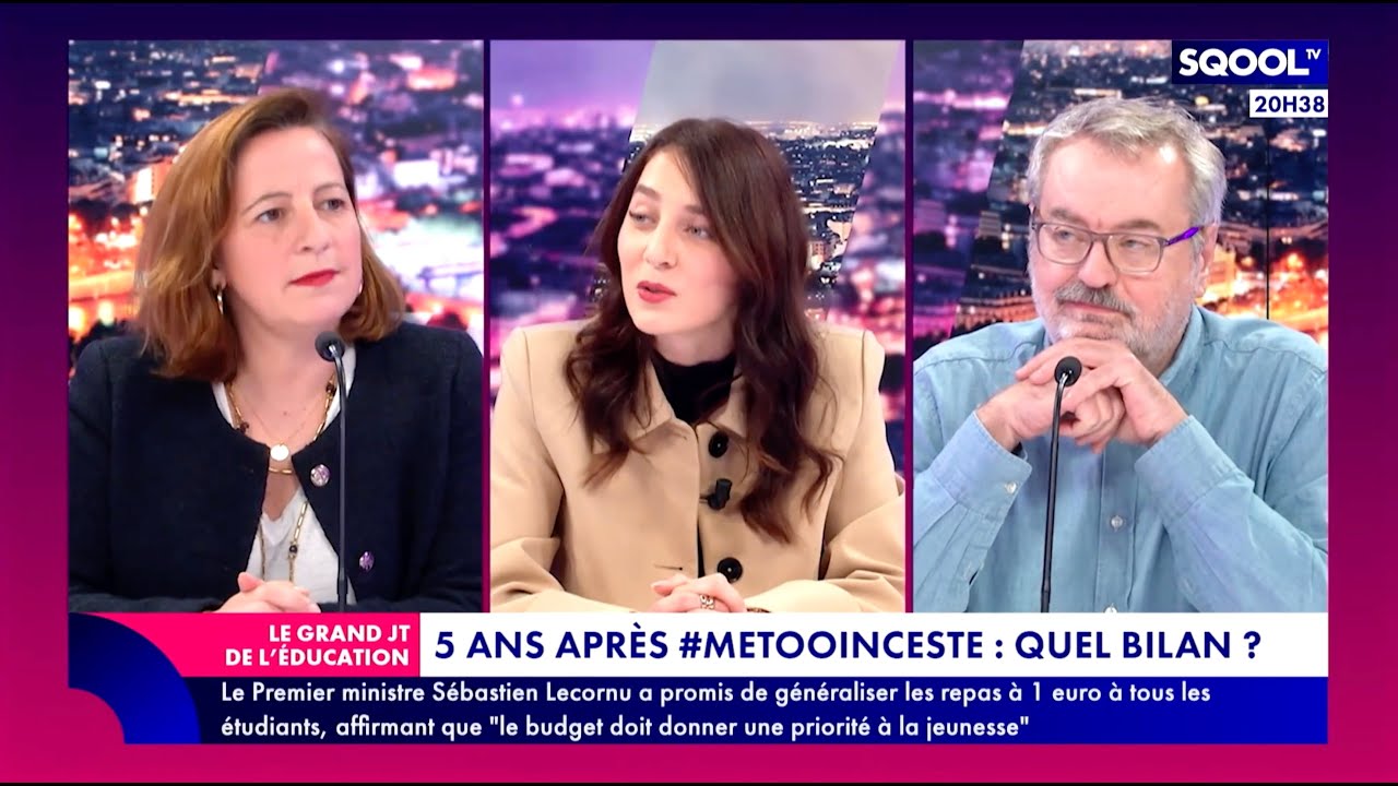 Le Grand JT de l'Éducation (20/01/2026) - Inceste : 5 ans après #MeTooInceste, où en est la lutte ?