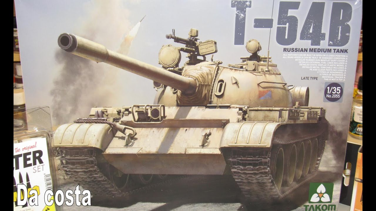 TAKOM T-54 B 1:35 scale - Kit Review By Da Costa