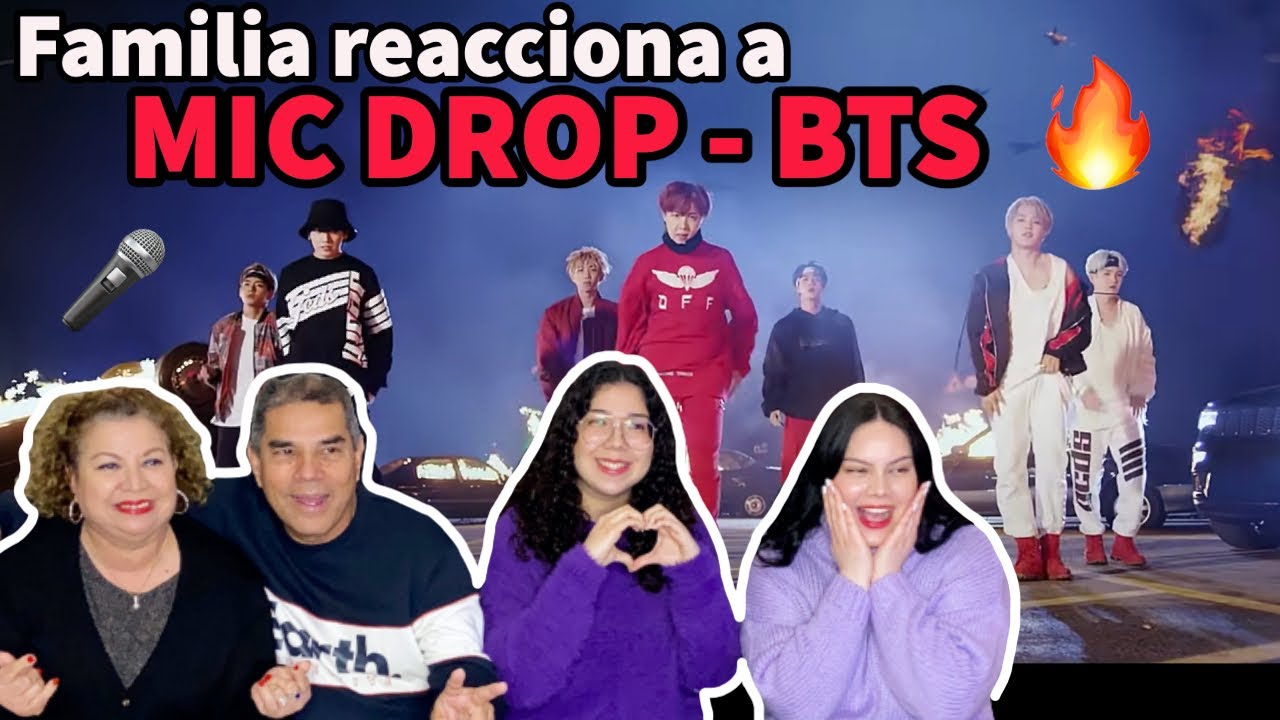 BTS 'MIC DROP' MV reacción en familia 🔥 | + Dance Practice✨