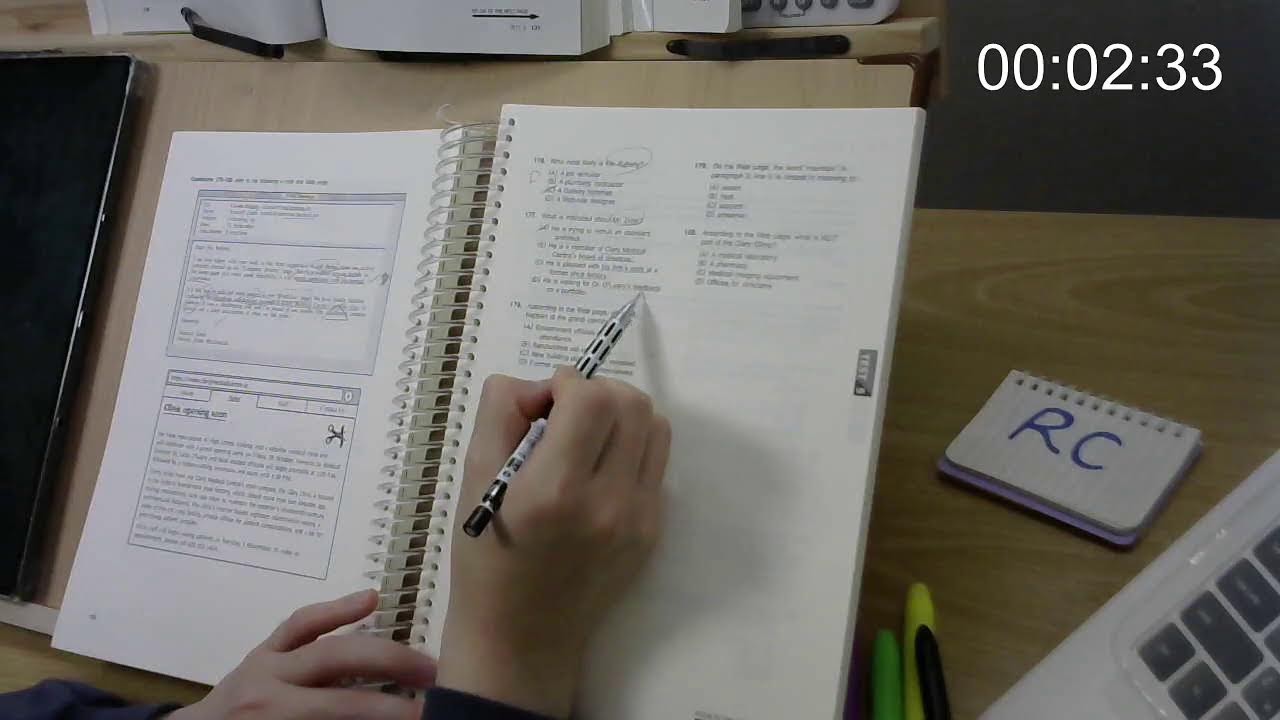 토익 2+2시간 스터디윗미 | TOEIC Study With Me 4 Hours