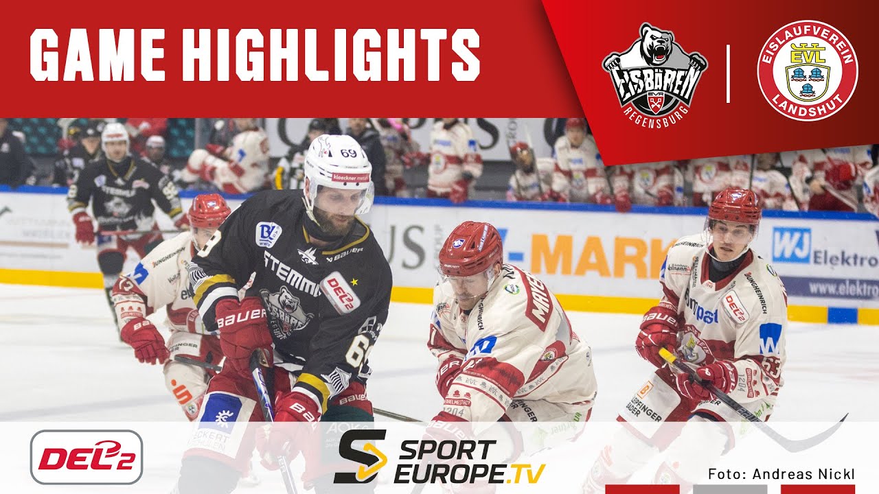 GAME HIGHLIGHTS - EISBÄREN REGENSBURG - EV LANDSHUT - 08.02.2026