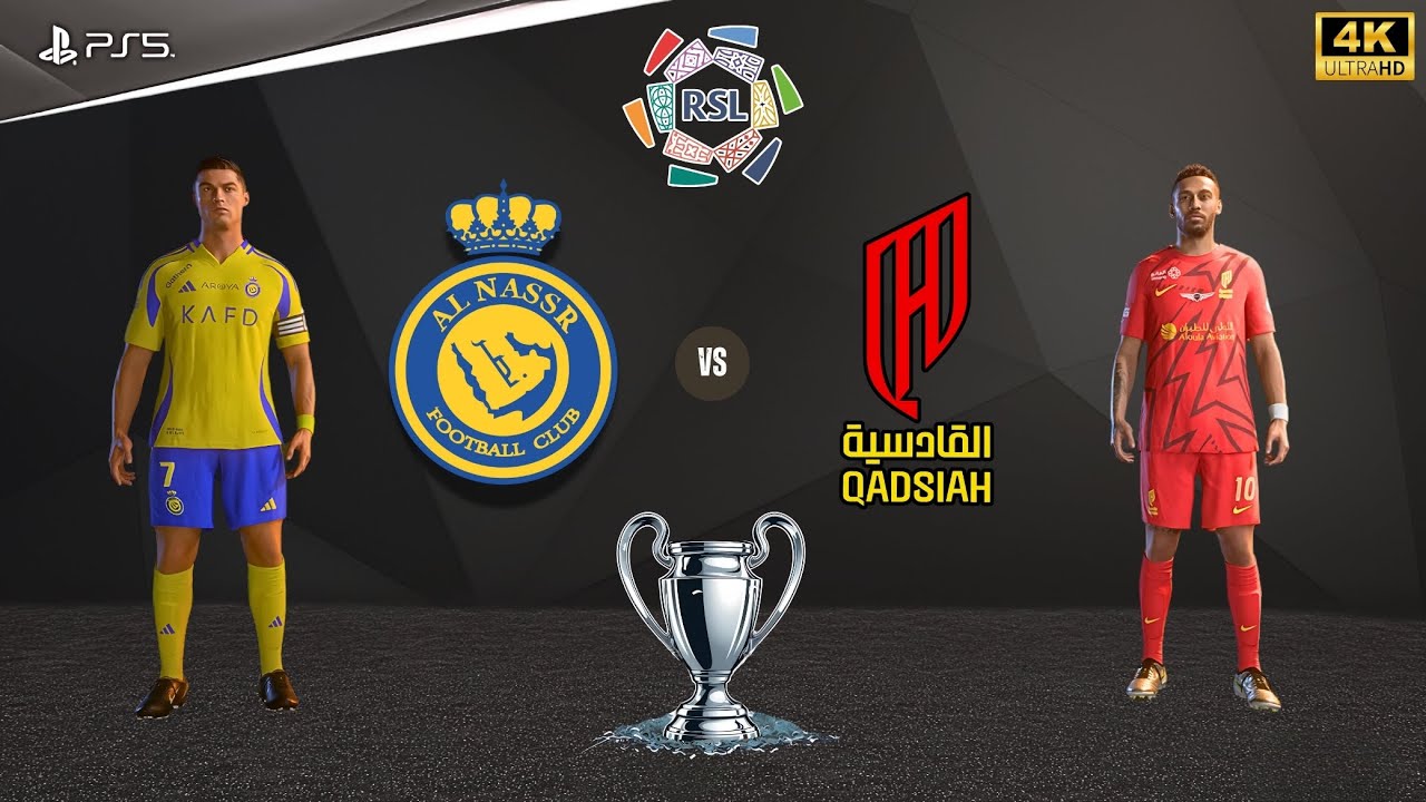 FC 25 - Al Qadsiah vs Al Nassr | Roshn Saudi Pro League | Ronaldo vs Cameron Puertas epic showdown