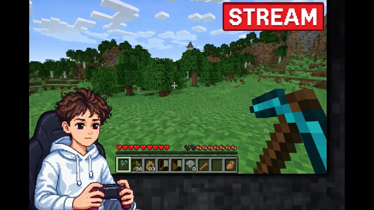 Minecraft ja nemam na to nerviiii STREEM