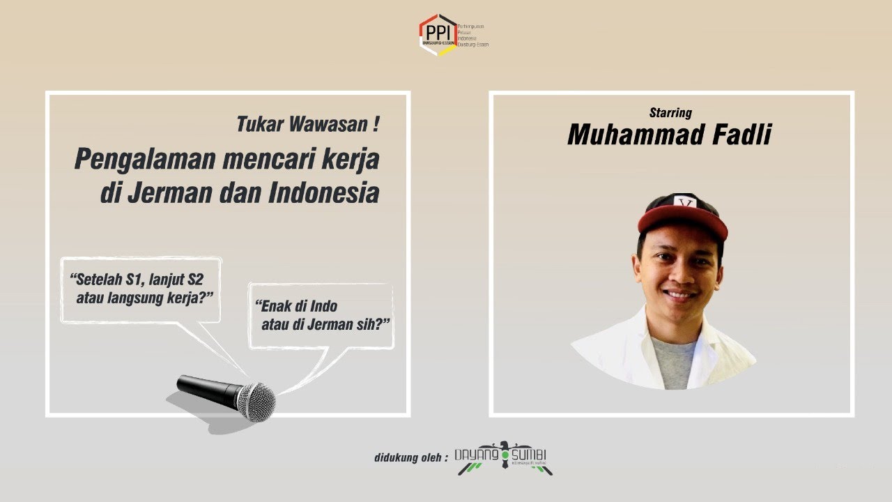 Tukar Wawasan : Pengalaman  Mencari Kerja di Jerman dan Indonesia