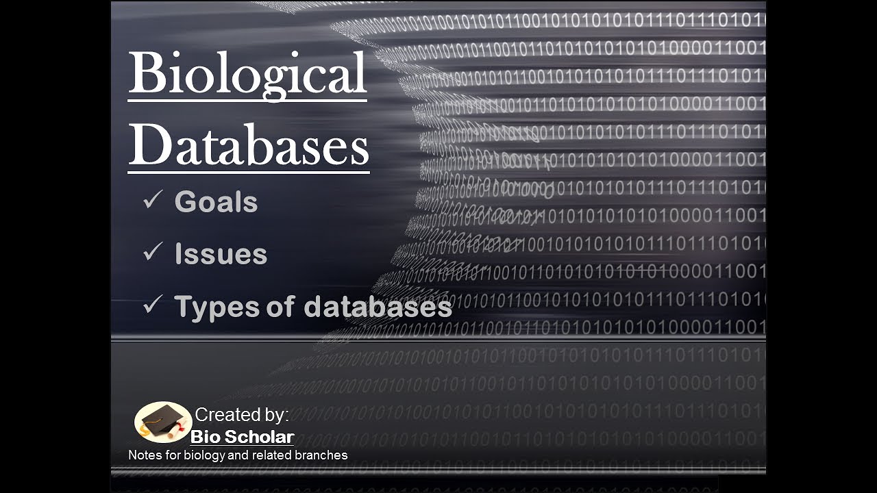 Biological Databases in  Bioinformatics