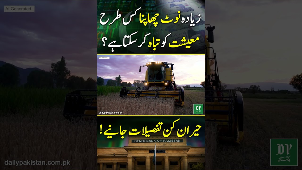 Как печать лишних денег может разрушить экономику? | Daily Pakistan