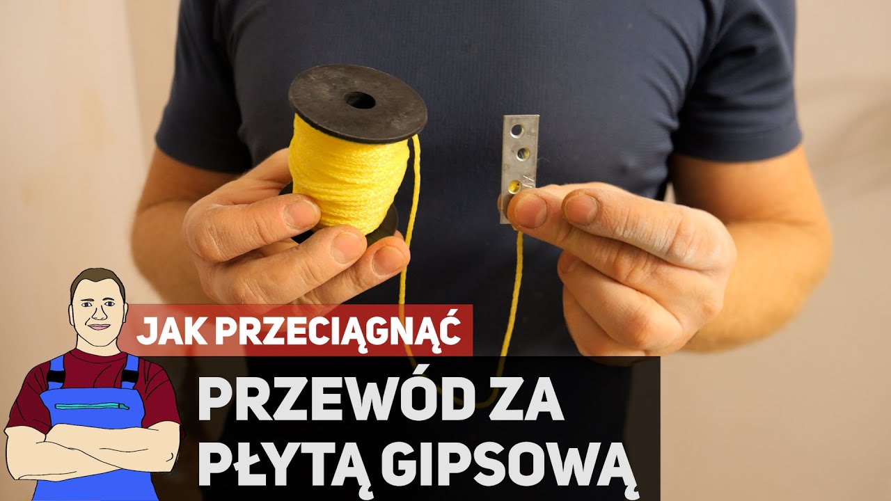 Jak przeciągnąć przew&oacute;d za płytą GK