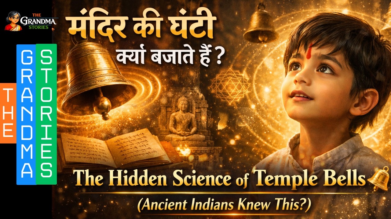 मंदिर की घंटी क्यों बजाते हैं? | Ancient Sound Science जो आज Wellness Industry फिर से खोज रही है!