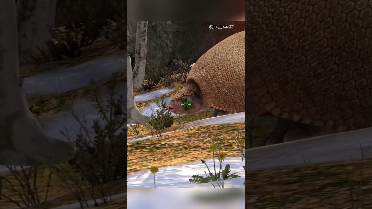 Glyptodon // Mammoth steppe // hunting clash // shorts