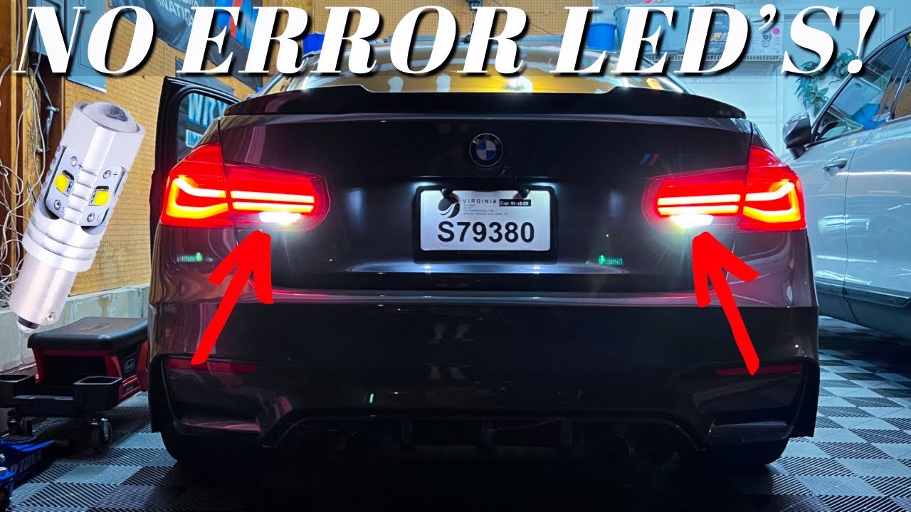 BMW F80 M3 LED Reverse Lights - NO ERROR CODES!
