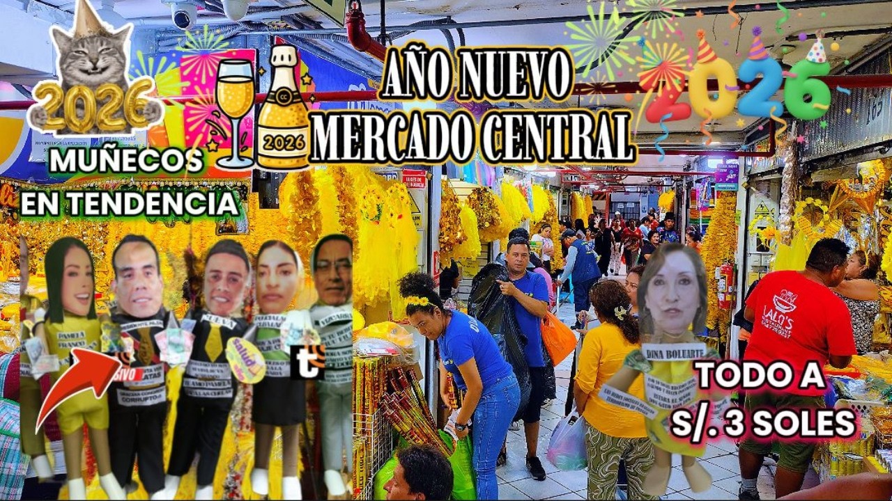 &iexcl;Ofertas por A&ntilde;o Nuevo en el Mercado Central Lima! 🎁🛒 Tu Lugar para Compras de A&ntilde;o nuevo 2026 🎉