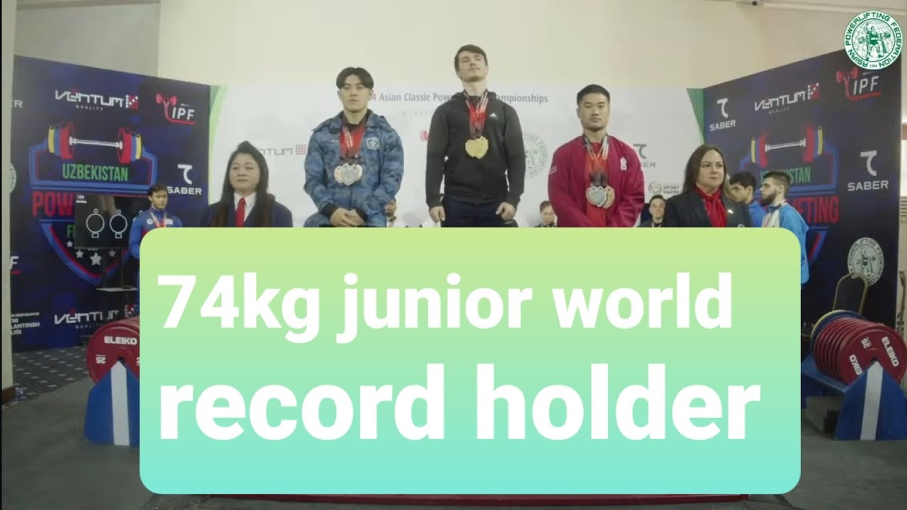 Watch Ilya Marichev Destroy the 74kg Junior Record Total