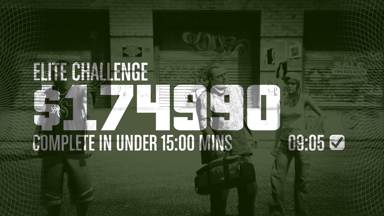 GTA V: Casino Heist - Under 10 Minutes - T3 Challenge