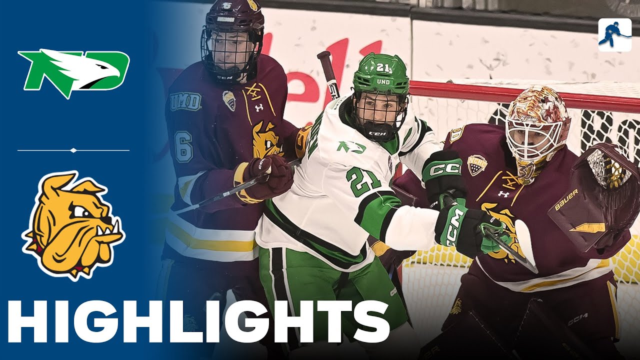 North Dakota vs Minnesota Duluth | NCAA College Hockey | Highlights - October 31, 2025