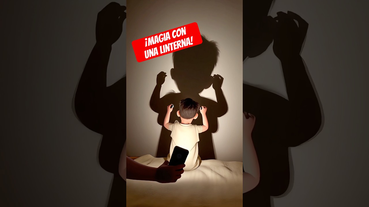 &iexcl;Magia Con Una Linterna! 🔦✨ Sombras Divertidas En Casa | LaLaBla