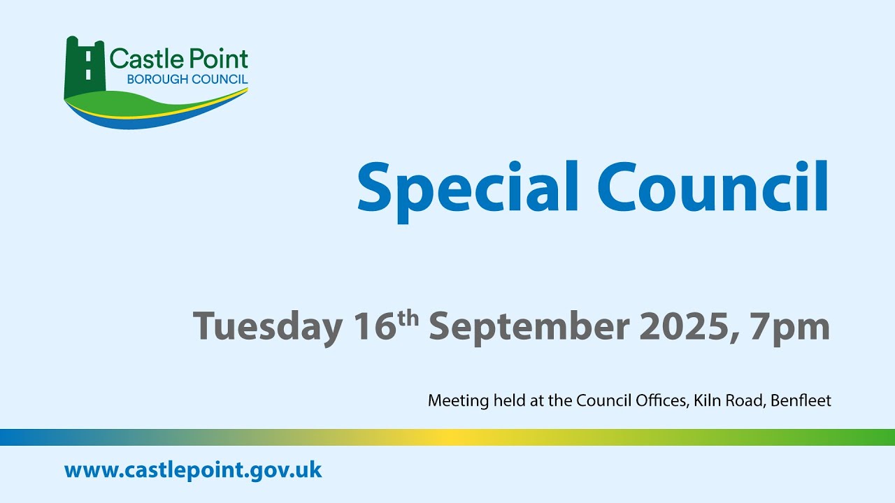 Special Council - Tuesday 16 September 2025