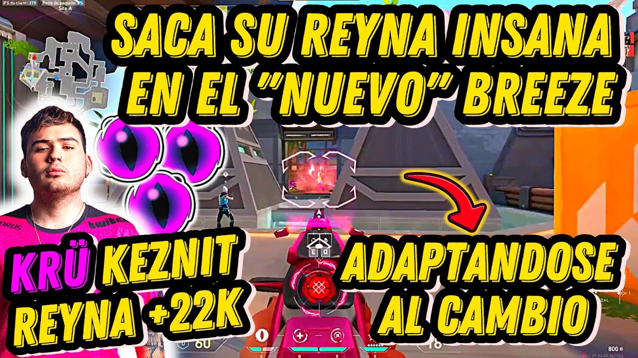 KEZNIT SORPRENDE Y SACA SU REYNA INSANA EN EL BREEZE NUEVO | RANKED EN LAS CON PLAYER PROMESA FG MTA