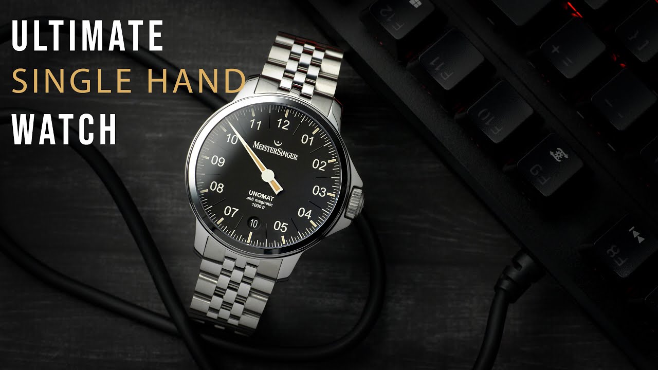 MeisterSinger Unomat: The Ultimate One Hand Watch
