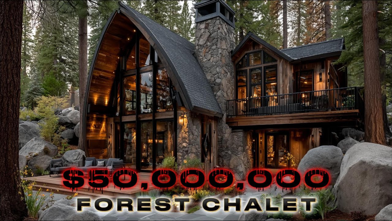 Inside a $50 Million Luxury Forest Chalet 🌲 | The Ultimate Off-Grid Dream Home