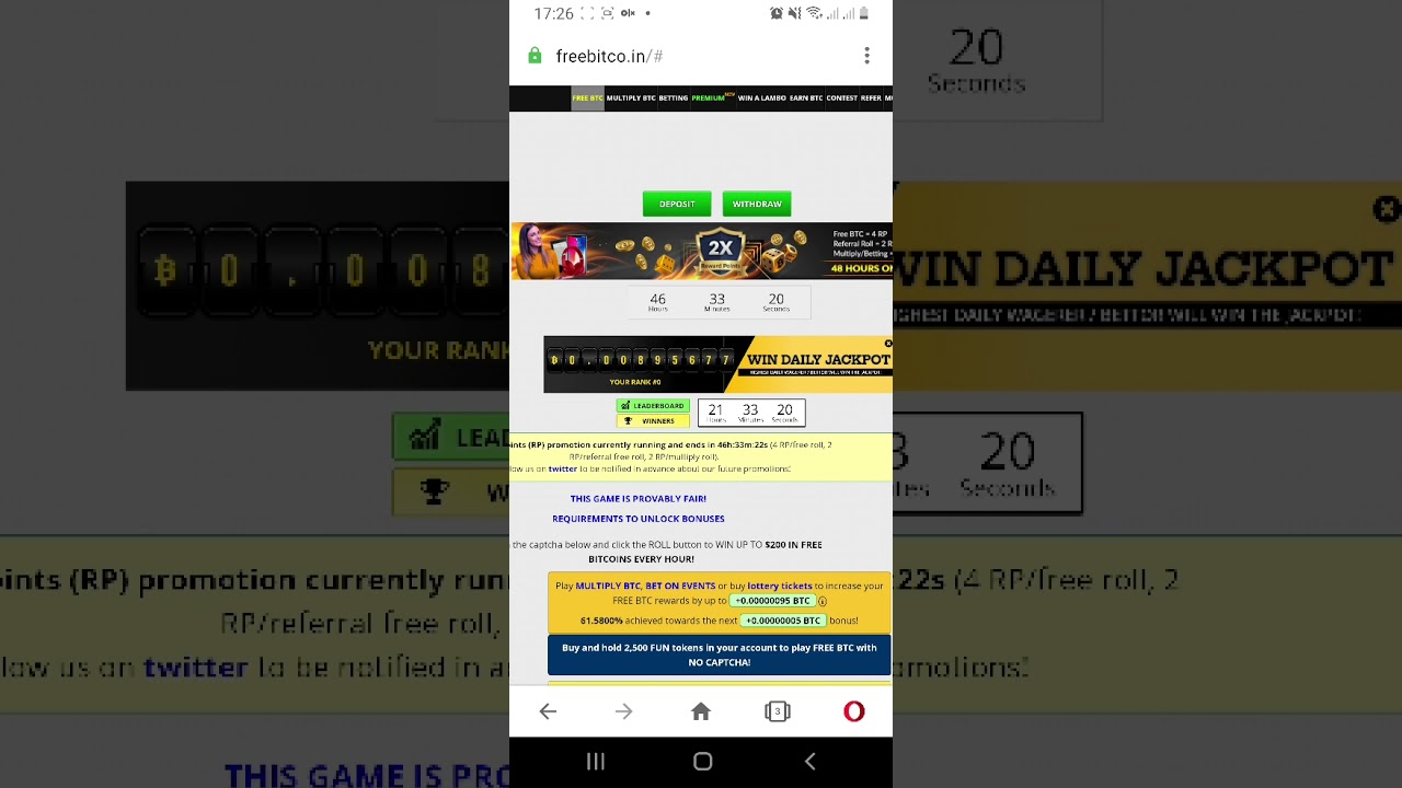 freebitcoin all reward bonus NOT WORKING!!!  будем дальше наблюдать!