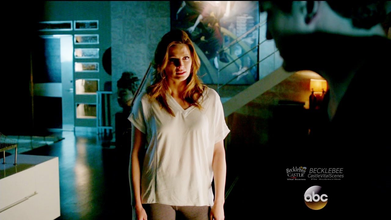 Castle 8x21 Beckett Scares Castle “Hell to Pay” Season 8 Episode 21