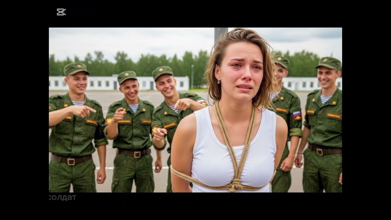 Он издевался над ней на плацу… и замер, когда рядом сел ЧЁРНЫЙ вертолёт!