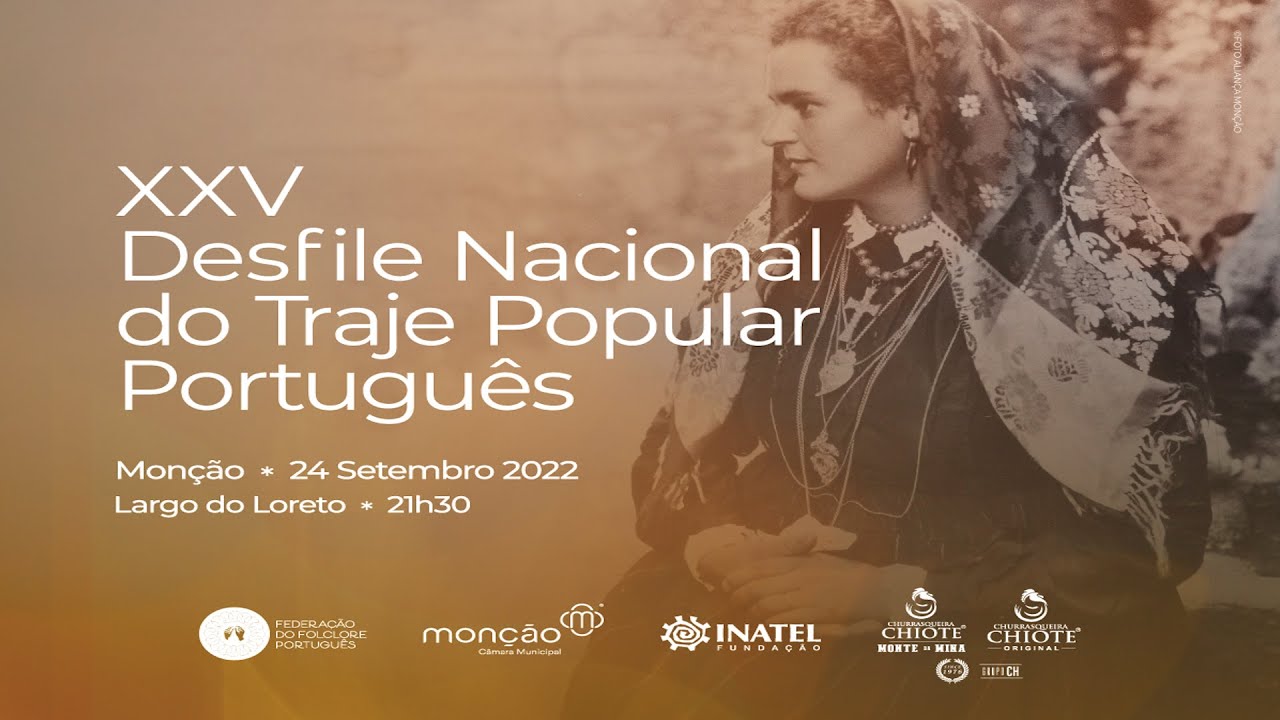 XXV Desfile Nacional do Traje Popular Português - Monção
