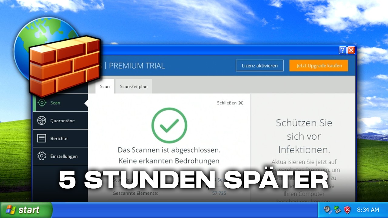 Was wirklich passiert, wenn Windows XP 2025 im Internet ist