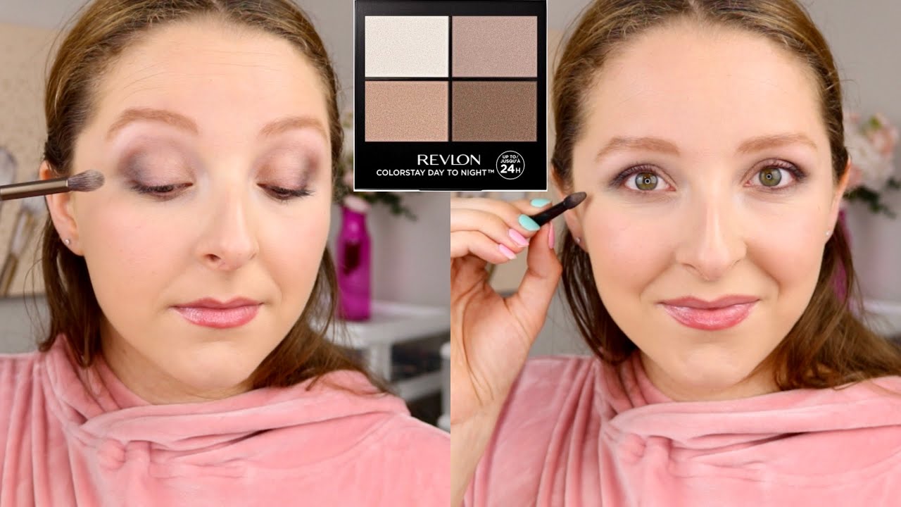 Revlon ColorStay Day to Night Eyeshadow Quad в оттенке Moonlit: руководство, образцы и обзор