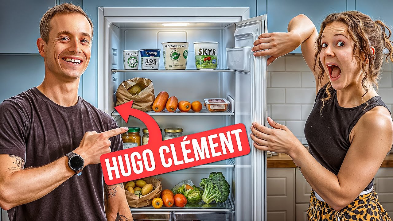 HUGO CLÉMENT BALANCE SON FRIGO ! (devenir végétarien alors qu'on aime la viande, c'est possible)