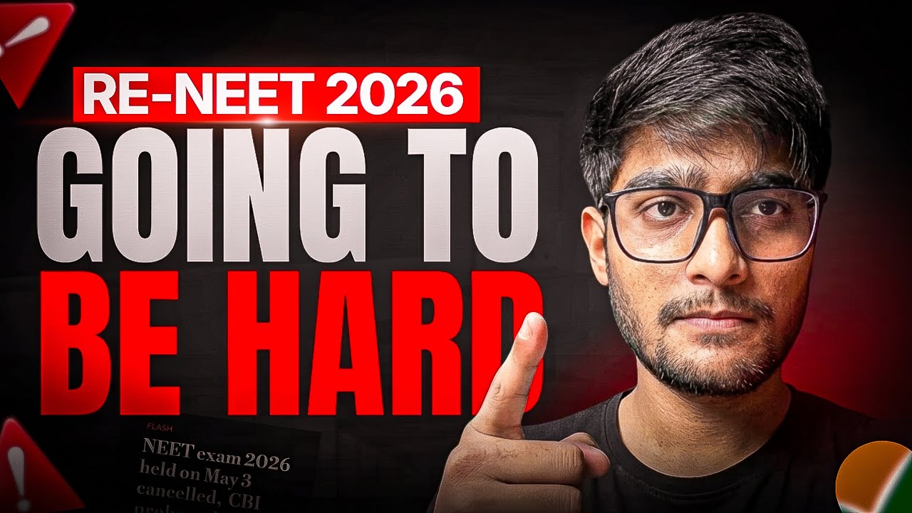 Re - NEET 2026 is in May or June 🚨 How to Start Studying - Complete Roadmap to follow 🔥 