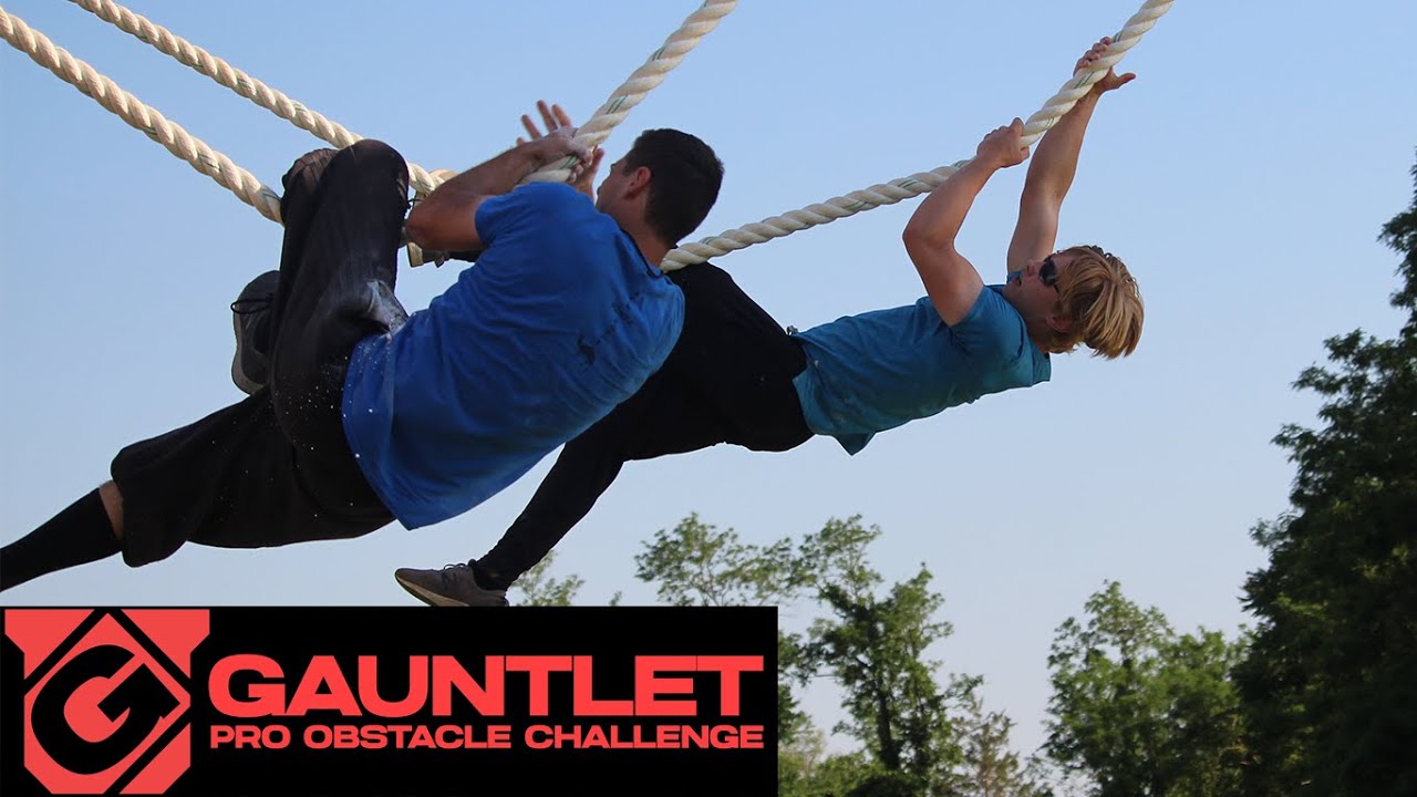 NEW COURSE RECORD! Joe Meissner vs. Paul Woods | Gauntlet: Pro Obstacle Challenge