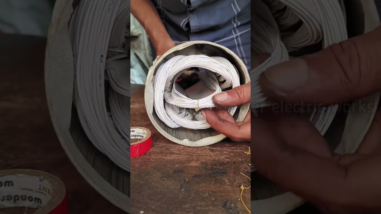 Submersible motor winding|Motor winding|Open well submersible water pump winding #shorts